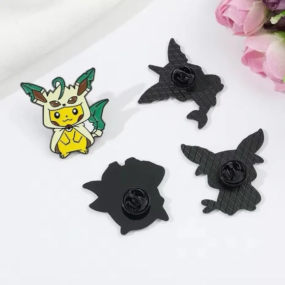 Cute Pokemon Pikachu Enamel Pin Set - 9 Pin Set - Picture 2 of 2